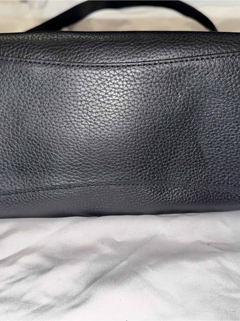 kate spade Black Pebbled Leather Shoulder Hobo with Gold Hardware